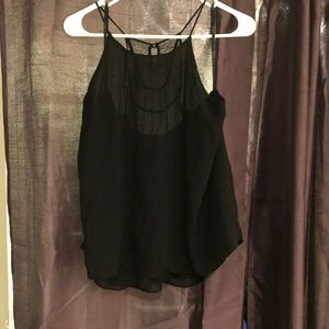 Beautiful black dressy tank